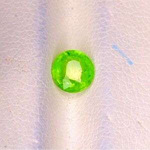 Forest Green Color 0.65 CT's Natural Tsavorite Ring Size